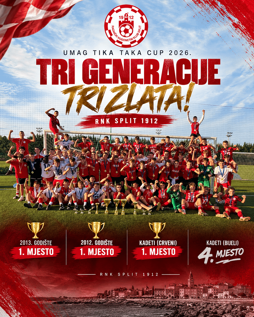 Tri generacije, tri zlata